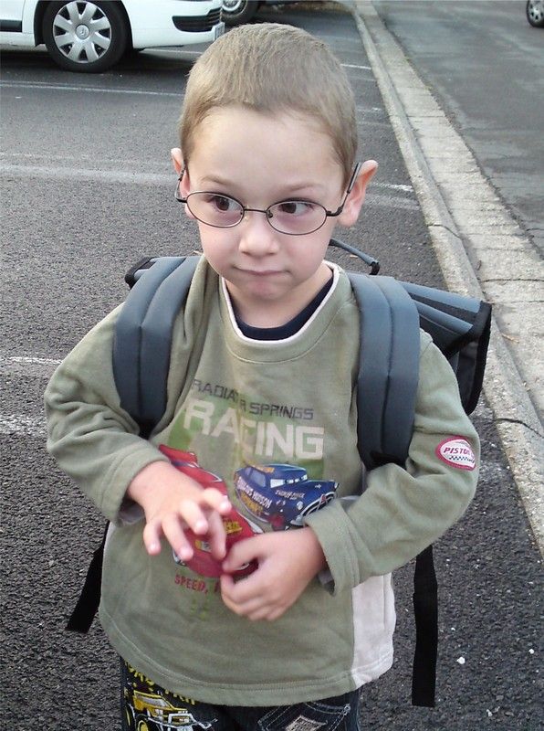 1 er jour d'école Alvyn